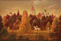 Осень в Старой Ладоге - Bantikov Vladimir Andreevich