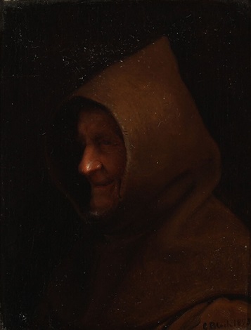 A Fransciscan monk, 1873 - Carl Bloch