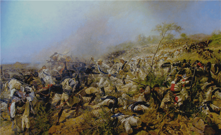 The Battle of Dogali (on January 26th, 1887), 1896 - Микеле Каммарано