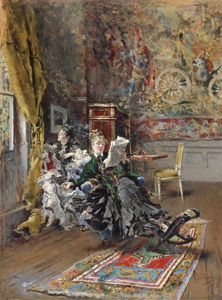 The Parisians, 1873 - Джованни Болдини