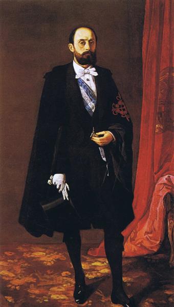 Portrait of Duke Fernán Núñez, 1868 - Eduardo Rosales