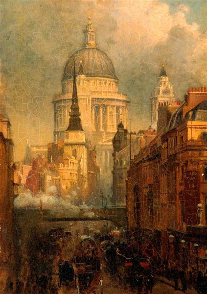 St Paul's from Ludgate Hill - John O'Connor