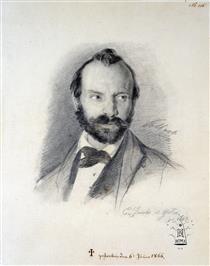 Portrait of Paul Emil Jacobs - Leopold Pollak