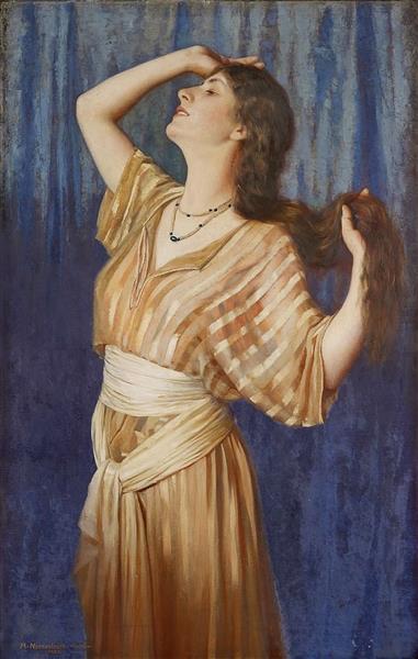 Orientalische Tänzerin, 1920 - Max Nonnenbruch