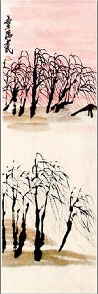 Willows, 1930 - Qi Baishi