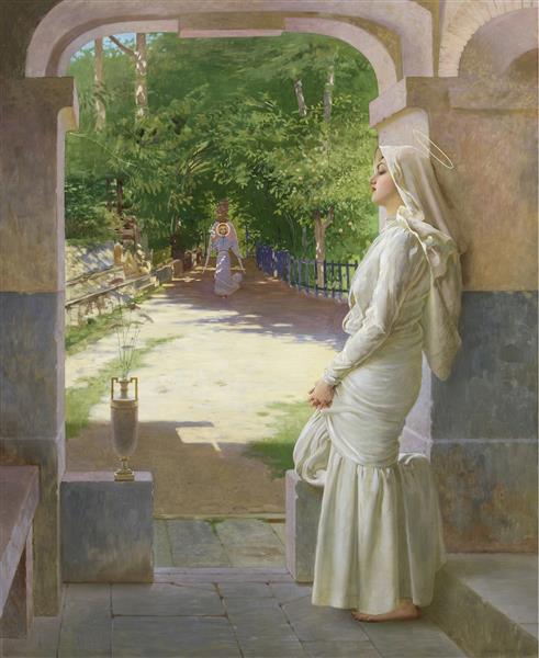 Annunciation, 1904 - Витторио Маттео Коркос