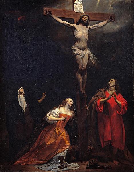 Crucifixion, 1660 - 1665 - Габриель Метсю