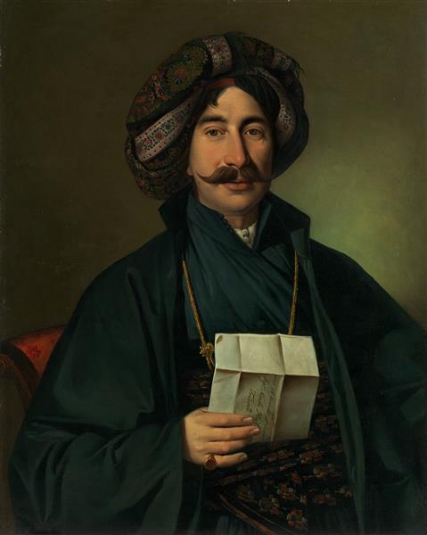 Man in Ottoman dress, c.1830 - c.1839 - Giuseppe Tominz