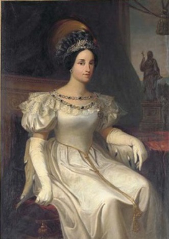 Portrait of Beatrice of Braganza - Gustavo Simoni