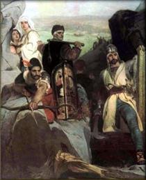 Hussites Defending a Pass - Jaroslav Čermák