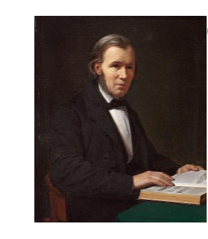 Portrait of the historian Lauritz Schebye Vedel Simonsen, 1831 - Wilhelm Bendz
