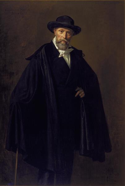 The Painter Constantin Hansen, 1862 - Wilhelm Marstrand