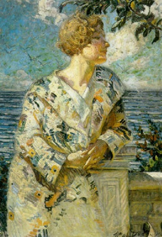 Woman by the Sea, 1925 - Уильям Додж