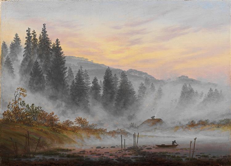 Morning, 1821 - Caspar David Friedrich