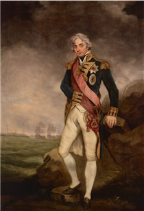 Portrait of Horatio, 1st Viscount Nelson - Джон Хопнер