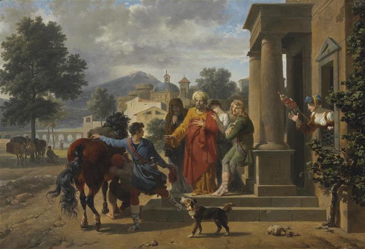 The Departure of the Prodigal Son - Nicolas-Antoine Taunay