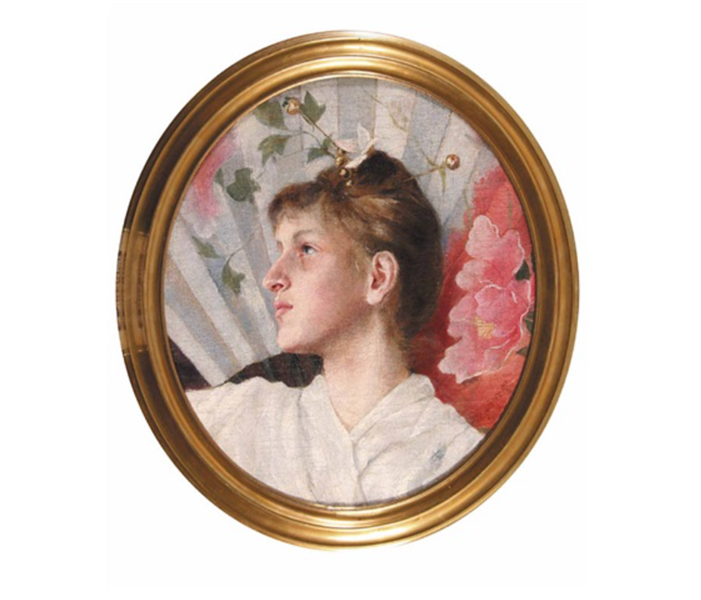 Portrait of a young girl, 1902 - Wladyslaw Czachorski