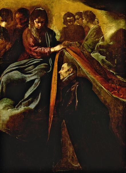 Imposition de la chasuble à Saint Ildefonse, 1620 - Diego Vélasquez
