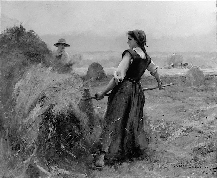 Haymaking, c.1905 - Жюльен Дюпре