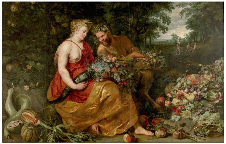 Ceres and Pan, c.1620 - Pierre Paul Rubens
