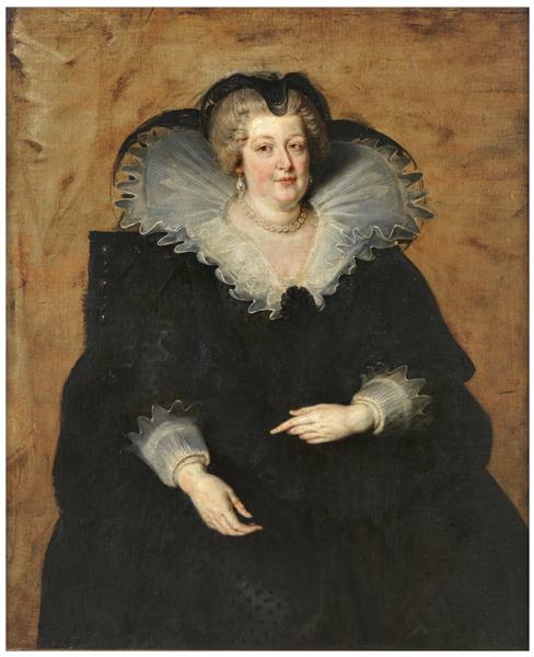 Marie de Medici, Queen of France, c.1622 - Питер Пауль Рубенс