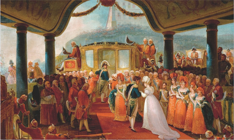 Landing of Empress Dona Leopoldina, 1818 - 讓·巴普蒂斯特·德布雷