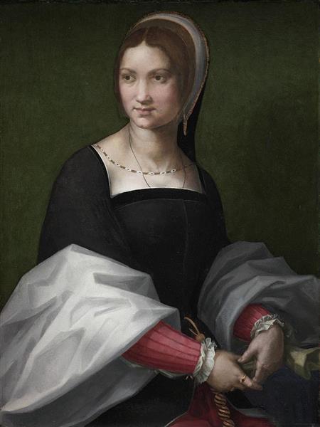 Portrait of a Woman - 安德烈亞·德爾·薩爾托