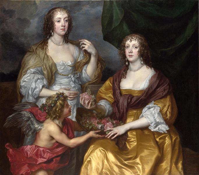 Lady Elizabeth Thimbelby and her Sister - Antoon van Dyck