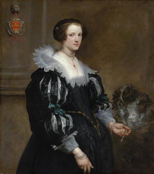 Portrait Of Anna Wake - Anton van Dyck