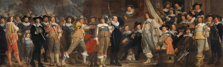 Militia Company of District VIII under the Command of Captain Roelof Bicker, c.1640 - c.1643 - Bartholomeus van der Helst