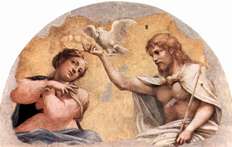 Coronation of the Virgin, c.1522 - Correggio