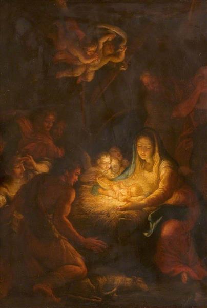 Nativity - Антоніо да Корреджо