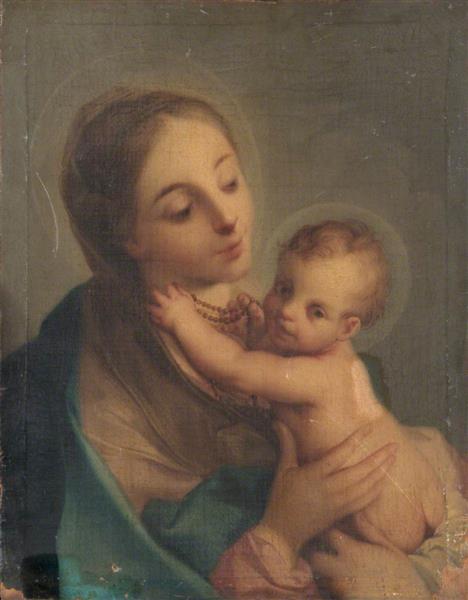 Madonna and Child - Антоніо да Корреджо