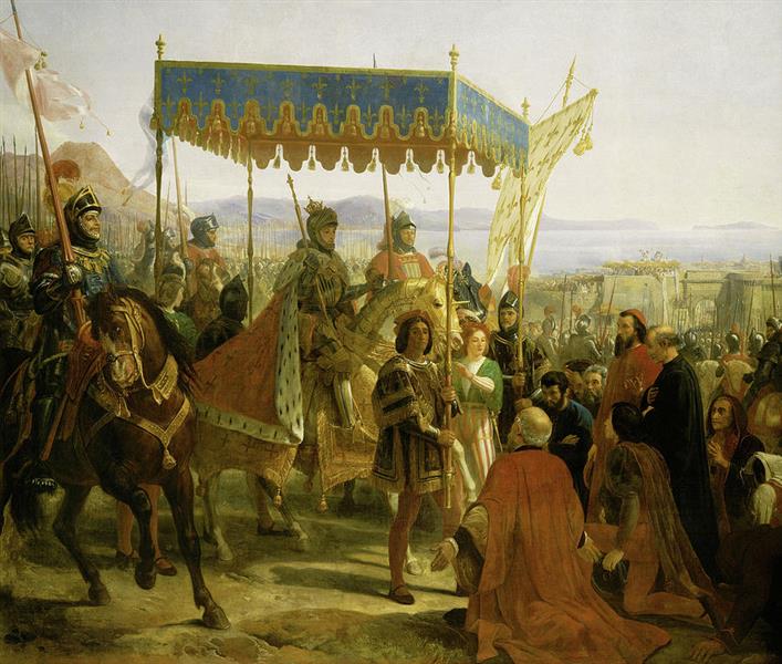 Entry of Charles VIII - Éloi Firmin Féron