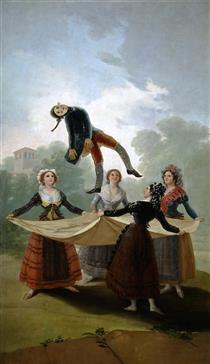 O Manequim de Palha - Francisco de Goya