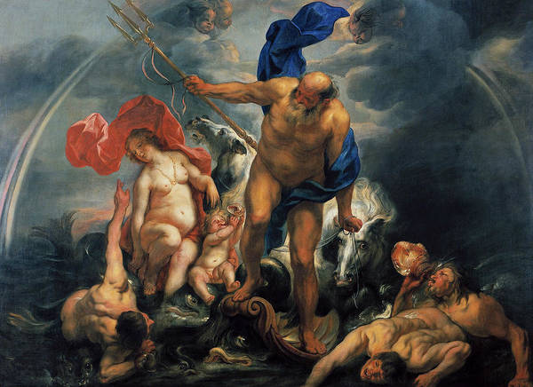 Neptune and Amphitrite in the Storm - Jacob Jordaens