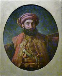 Portrait of Suleiman Aga - Jean-Bernard Restout