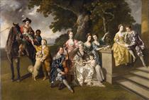 The Family of Sir William Young - Johan Zoffany