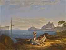 The Bay of Naples Capri Beyond - Ludwig Richter