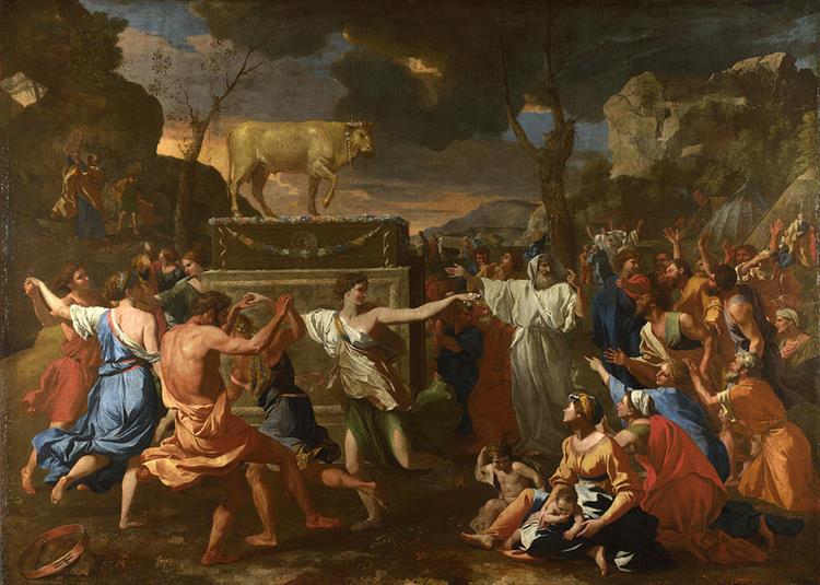 The Adoration of the Golden Calf - 普桑