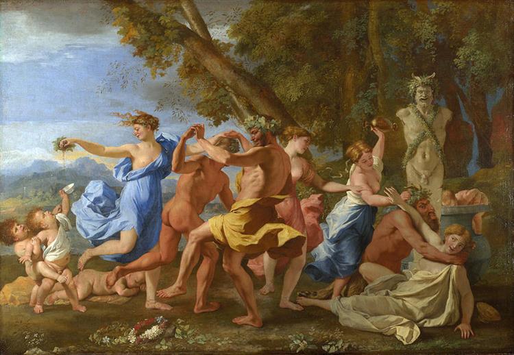 Bacchanal Before a Statue of Pan, 1631 - 1633 - Nicolas Poussin