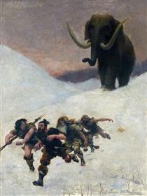 The flight before the mammoth - Paul Jamin
