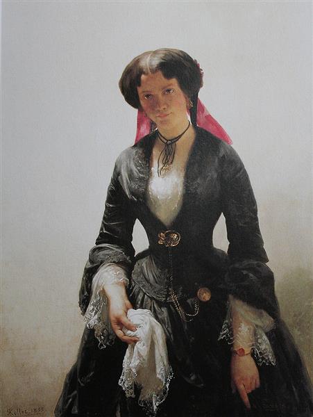 Bertha Schlatter, 1855 - Rudolf Koller