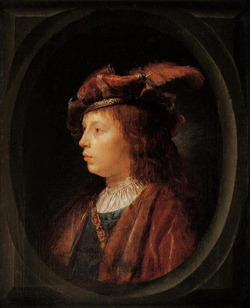 Head of a Youth - Gerrit Dou