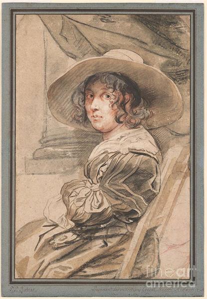 Portrait of a Young Woman - Jacob Jordaens