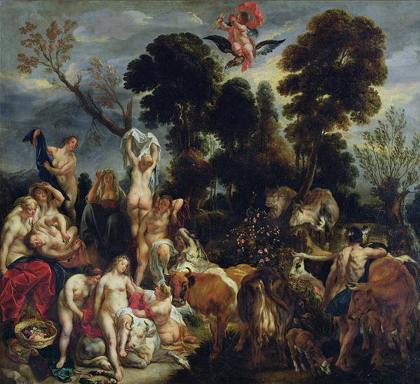 The Abduction of Europa, 1643 - Якоб Йорданс