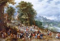 Flemish Fair - Jan Brueghel l'Ancien