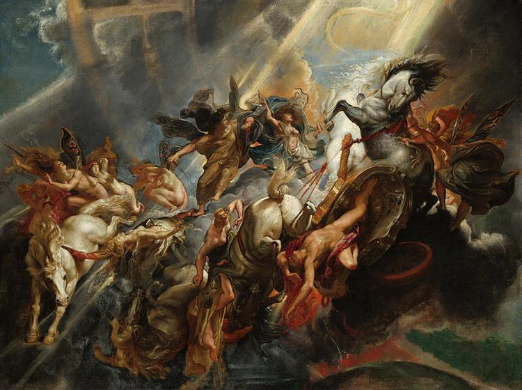 The Fall of Phaeton, c.1604 - c.1605 - Peter Paul Rubens