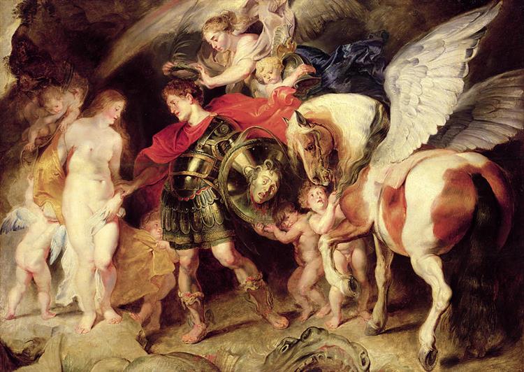 Perseus Liberating Andromeda - Pierre Paul Rubens