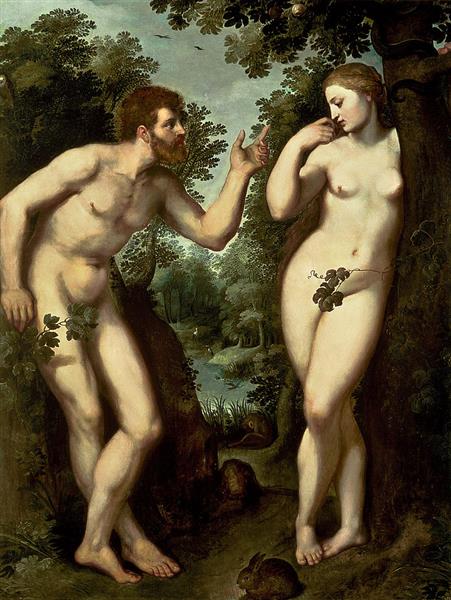 Adam and Eve, c.1597 - 魯本斯